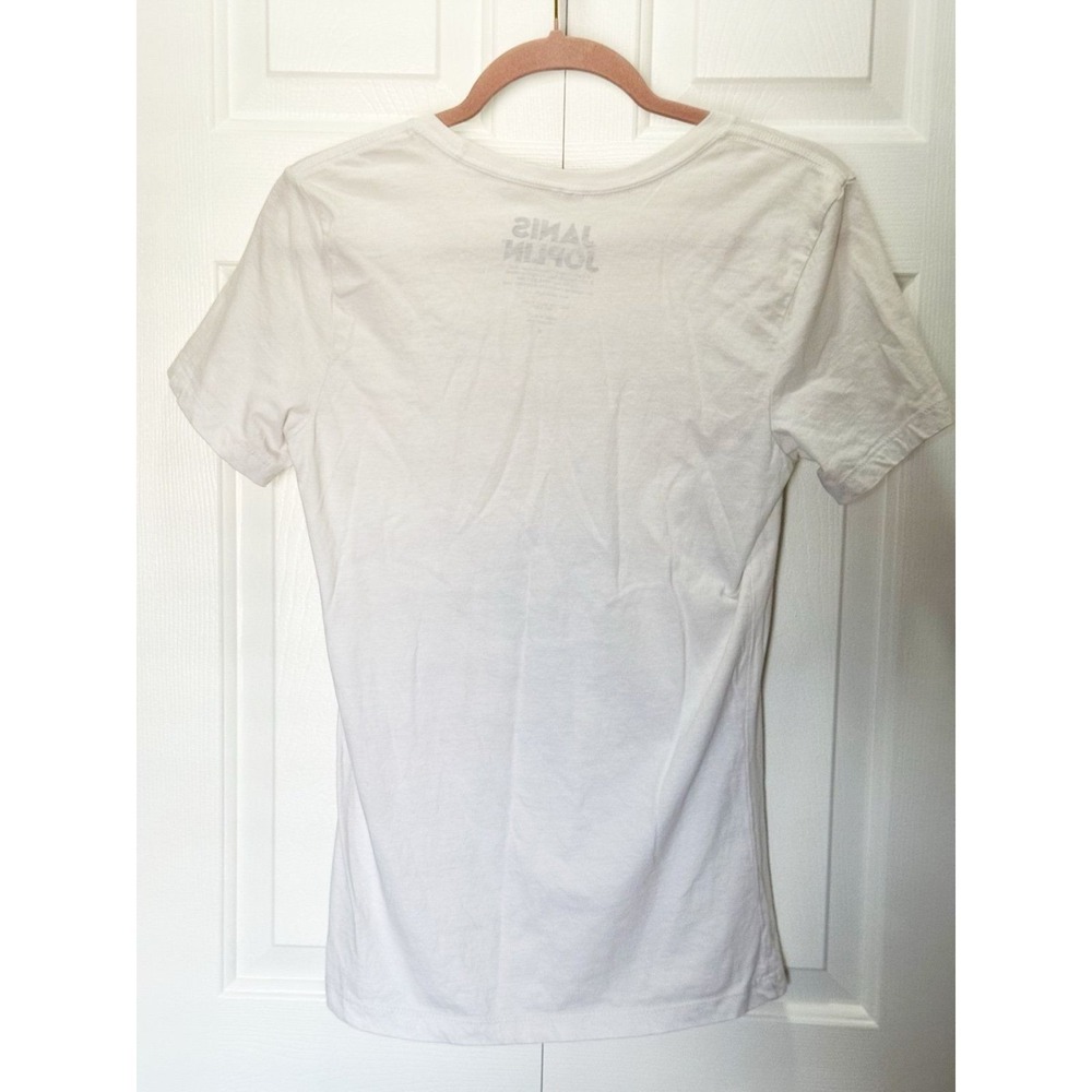 Janis Joplin white t-shirt in size small - Picture 3 of 4